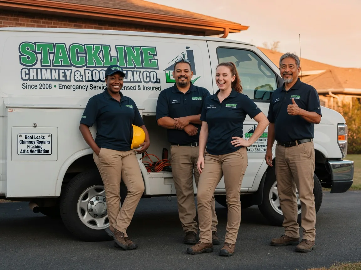Chimney flashing repair company in Lake Forest, CA